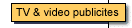[la television: la production des emissions de tele, la production des spots publicitaires, les films de presentation, d'enseignement, video, movie, advertising TV, price, news]